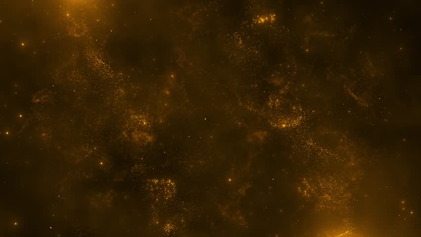 Particle gold dust flickering Sparks golden stars shine special light black background. Christmas bokeh. Abstract sparkles. Sparkling magical dust particles. fast energy flying wave line flash lights.