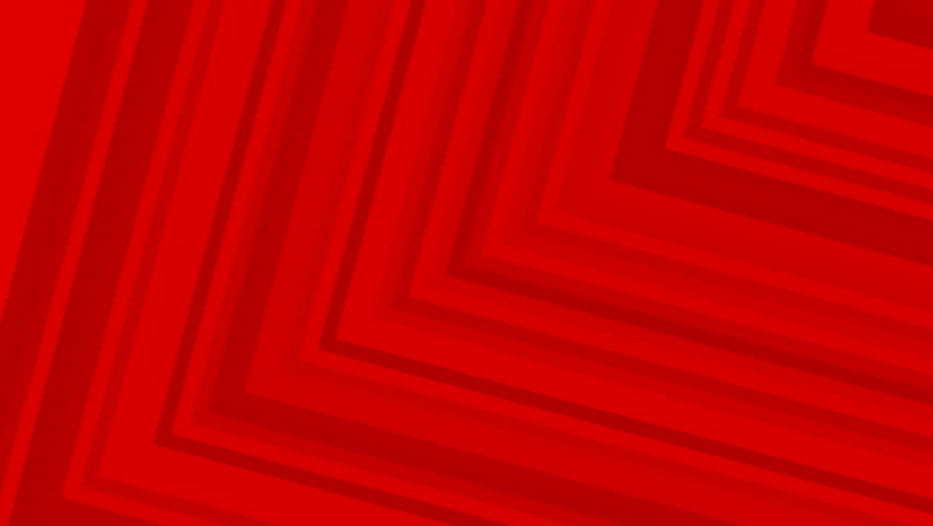 dynamic graphic composition, angular red layers create energetic mazelike visual effect