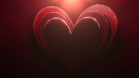 glossy edged heart symbol illuminated gently emphasizing romantic depth - Powered by Shutterstock - Get 15% off with code: PIKWIZARD15
