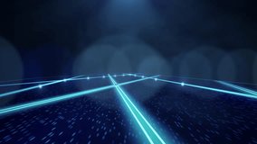 bright neon web spanning misty distance with sparkling data points and cyber environment - Powered by Shutterstock - Get 15% off with code: PIKWIZARD15