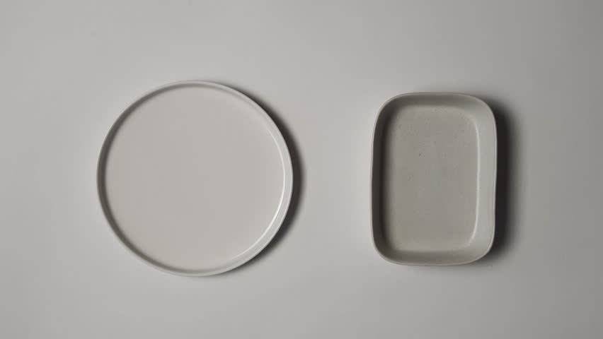 Plating Colorful Rice, Spicy Carrots, and Beetroot	