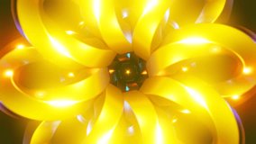 Spiral tunnel ribbons core lights metallic kaleidoscopic neon vortex glowing loop - Powered by Shutterstock - Get 15% off with code: PIKWIZARD15