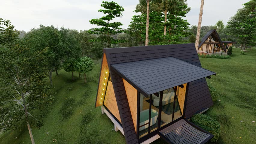 Modern Alpine Cabin, Tiny house for tourism