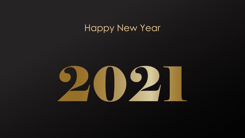 luxury reveal 2026 happy new year page turn or fly animation video