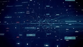 Abstract binary code animated background. Digital computer code. data analysis technologies. Technological background in big data matrix digital cyberspace. - Powered by Shutterstock - Get 15% off with code: PIKWIZARD15