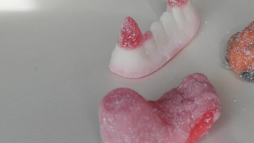 Colorful Halloween jellies evoke fun and spooky celebrations joyfully