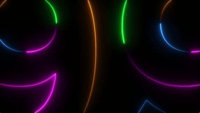 Glowing neon 1991 happy new year 1991 animated text new year on black background. Abstract 1991 neon text animation,.Digital font against neon line looping animation. - Powered by Shutterstock - Get 15% off with code: PIKWIZARD15