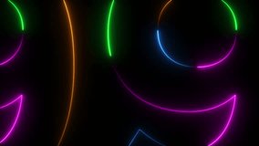 Glowing neon 1994 happy new year 1994 animated text new year on black background. Abstract 1994 neon text animation,.Digital font against neon line looping animation. - Powered by Shutterstock - Get 15% off with code: PIKWIZARD15