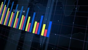 Big data digital technology charts and graphs diagram concept on display screen - Powered by Shutterstock - Get 15% off with code: PIKWIZARD15