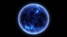 A virtual sphere consisting of energetic chaotic particles emitting energy and light.
 - Powered by Shutterstock - Get 15% off with code: PIKWIZARD15