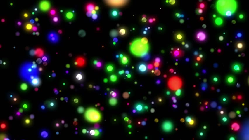 Cloud appearing, devices appearing, orbiting, arrows indicating sync, icons leaving, bokeh dimming. Abstract, glow, particles, lineart, orbit, hub, parallax