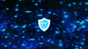 Digital cybersecurity shield. Computer generated 3d render - Powered by Shutterstock - Get 15% off with code: PIKWIZARD15