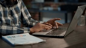 Financial analyst studying charts and graphs on a laptop to track market trends, investments, and business performance in a modern office. - Powered by Shutterstock - Get 15% off with code: PIKWIZARD15