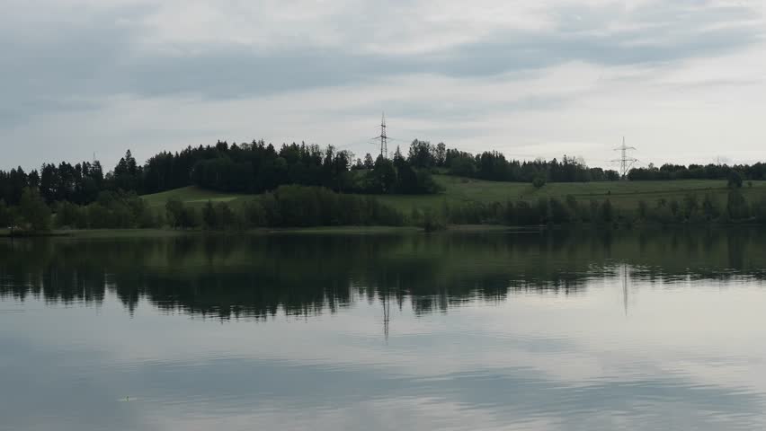 Lake Weißensee in Bavaria, Germany
