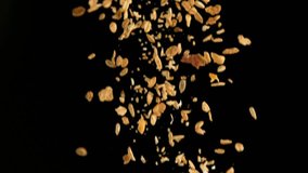 Flakes dropping mid column, alert bubbles rising when alerts start, showing overload. Cereal, notifications, icons, counters, overlay, graphic, monochrome - Powered by Shutterstock - Get 15% off with code: PIKWIZARD15