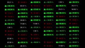 Stock market crypto currency digital display black screen indicators invest index corporation profit progress report diagram globe analysis graphic user interface. - Powered by Shutterstock - Get 15% off with code: PIKWIZARD15