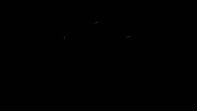 Glowing neon cube box frame loop 4k animation. - Powered by Shutterstock - Get 15% off with code: PIKWIZARD15