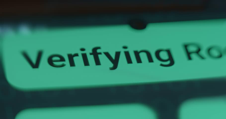 Verifying Root message in hacker style