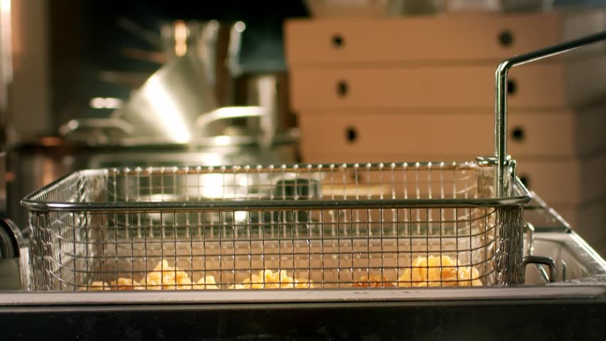 Chicken Deep-Fried at the Restaurant