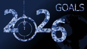 2026 Goals and Global Vision Abstract Design Animation - Powered by Shutterstock - Get 15% off with code: PIKWIZARD15