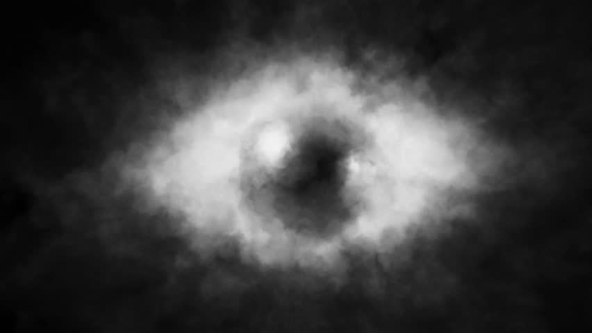 Horror fantasy 2D animation for Halloween. Scary night atmosphere. Dark Vj loops. Black and white background.