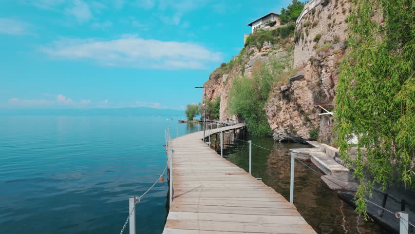Ohrid Town and Lake in North Macedonia