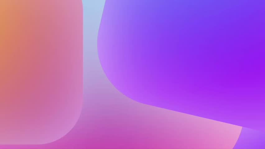 Yellow and purple squares background motion graphics