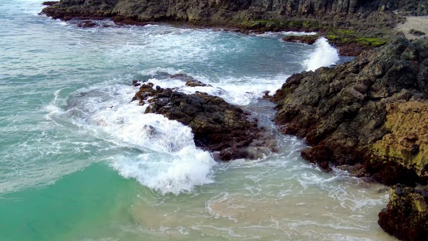 Coast on the island of Boa Vista, Cape Verde, Africa