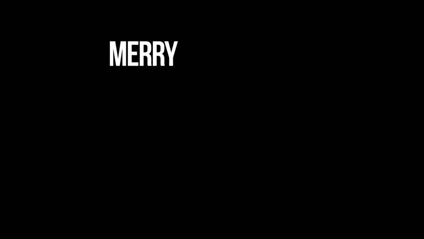  Merry Christmas text word lettering kinetic typography word cloud reveal style, concept Animated Tag Word Cloud kinetic typography, Text Design Animation typography seamless loop video