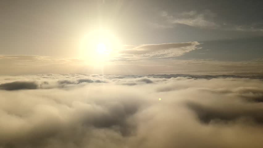 A passenger view from an aircraft that has begun it