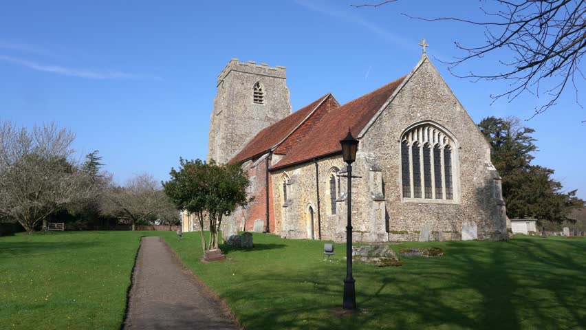 St Andrews Church, Belchamp St Paul, Essex, UK