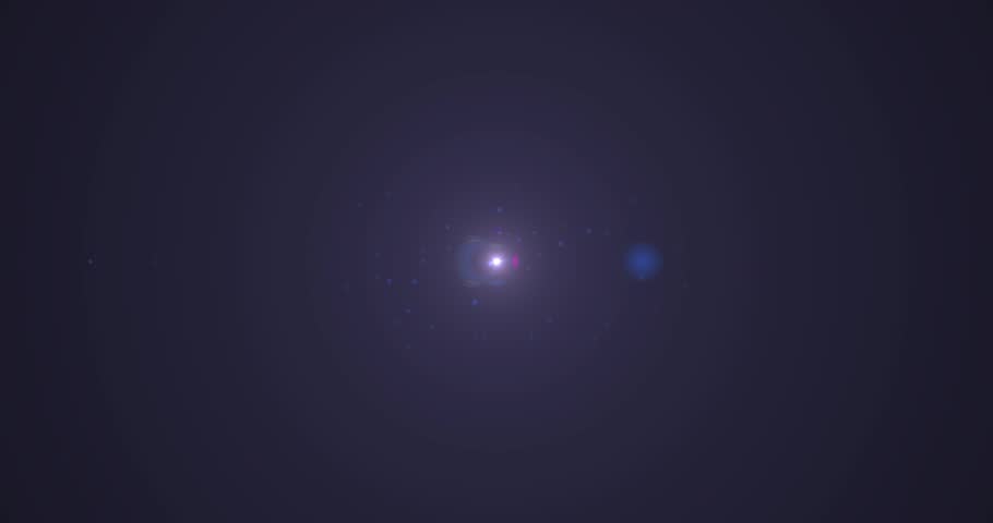 Small green 3D cue starting MERRY CHRISTMAS sliding and scaling, HOHOHO rising, celebrating season. Festive, titlecard, motiongraphics, typography, glow, gradient, purple