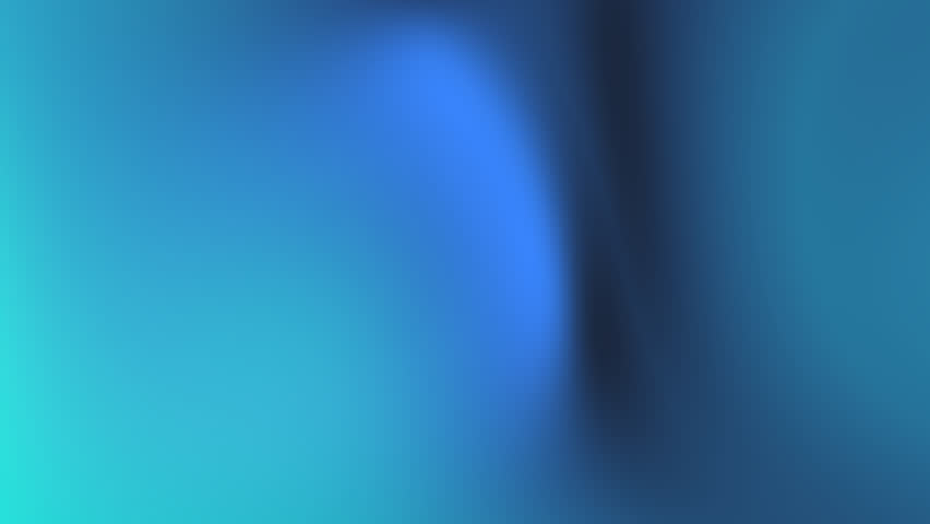 Abstract blue cyan gradient background video loop soft teal blur motion graphics animation seamless looping texture for corporate business presentation modern technology or medical healthcare promo
