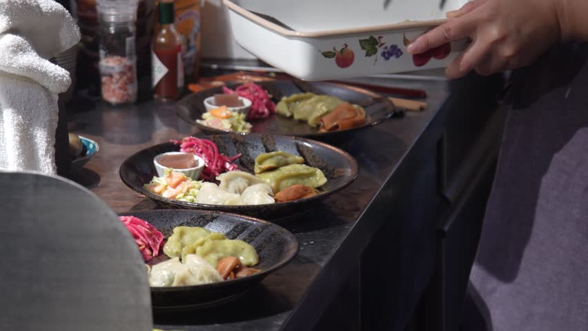 Image of a woman preparing a meal