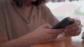 Close up view captures the intimacy of modern connection a person hands skillfully navigating a sleek smartphone screenengaging with digital information. - Powered by Shutterstock - Get 15% off with code: PIKWIZARD15