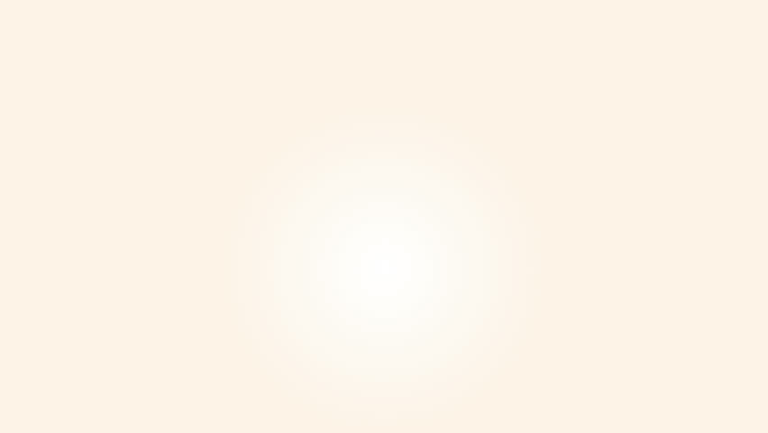 Merry Christmas Cute Santa Claus Animation Waving Hands, Festive Holiday Greeting Cartoon Video on Soft Cream Background