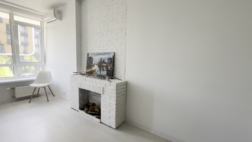 living room with a beautiful interior