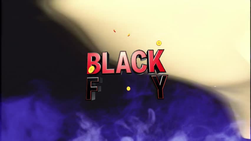 Black Friday Sale Animation Motion Graphic on Black Background Template, High Resolution Ultra High Definition 4K Background, Transparent Style Animation Overlay Clip for Promo, Discount, Commercial Design