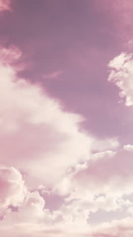 Pink Clouds Timelapse pink Sky Background. Sky Fluffy Clouds . Pink, Purple Soft Colors. Dream. Time Lapse, Time-lapse, Pink Magenta Fluffy Clouds Cloud Sky Moving In Cloudy Sky. Natural Background