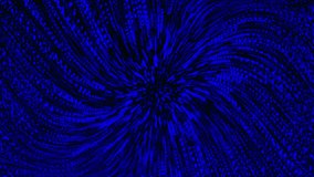 Abstract blue digital particle spiral tunnel with matrix style vortex on black background - Powered by Shutterstock - Get 15% off with code: PIKWIZARD15