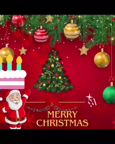 happy Mery Christmas tree 🎄 festivitive day 25 December Mery Christmas 🎄 congratulations Santa Cruz 