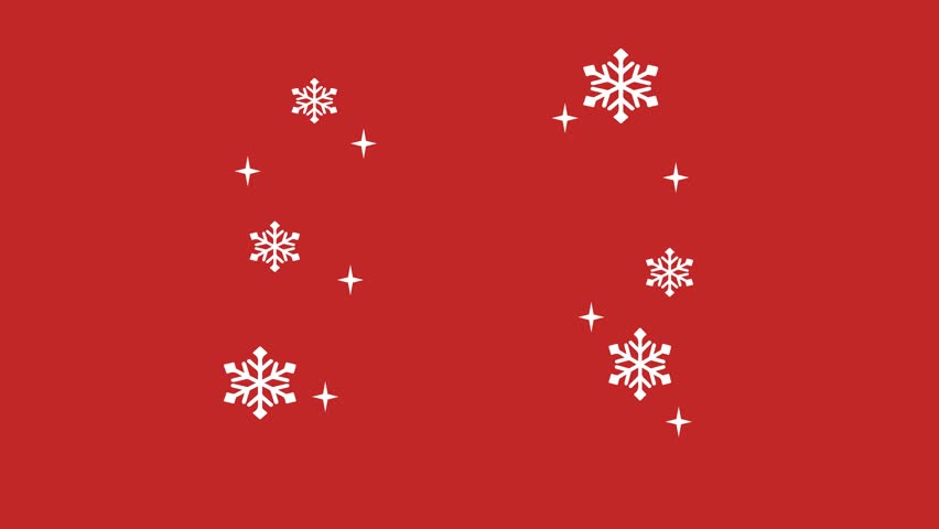 Boxing Day Sale Animated Promotion. Winter Shopping Deal. Festive Gift Box, Boxing Glove, Snowflakes Background.