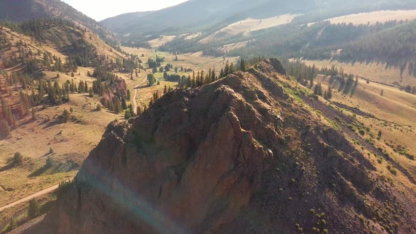 Comanche Point Valle Vidal New Mexico Aerial