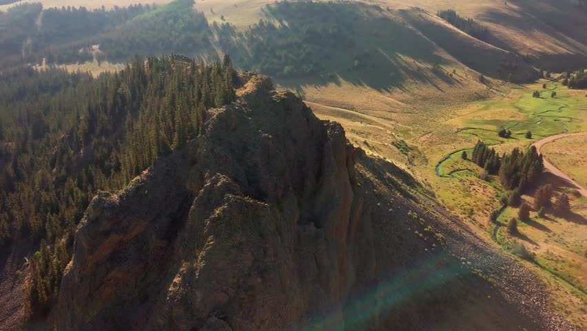 Comanche Point Valle Vidal New Mexico Aerial