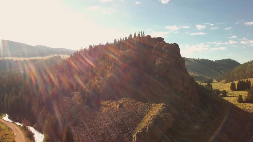 Comanche Point Valle Vidal New Mexico Aerial
