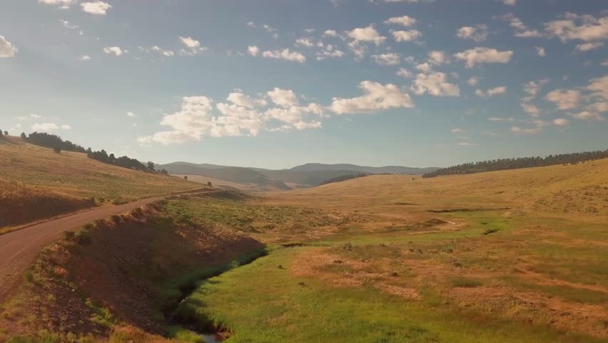 Valle Vidal New Mexico Aerial