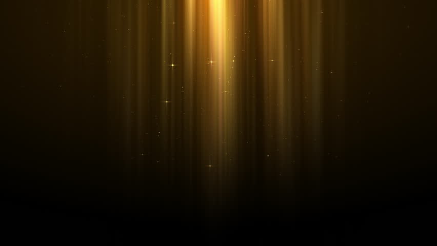 Golden Heavenly Light Particles Gold Awards Trailer Titles Cinematic Openers Luxury Intro Background Loop