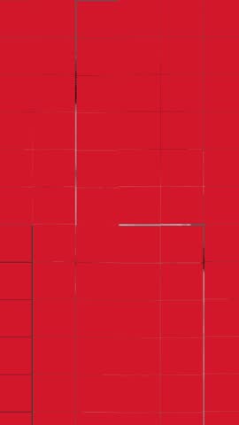 Modern ad video. Female portrait with red square graphic overlay on dark background. Concept of psychological themes, mental health awareness, bold visual identity, modern advertising design.