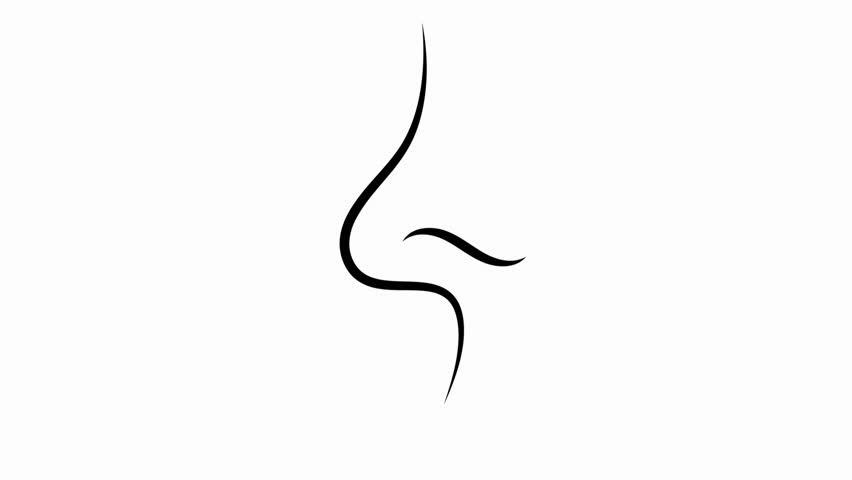 nose  icon  animation simple flat