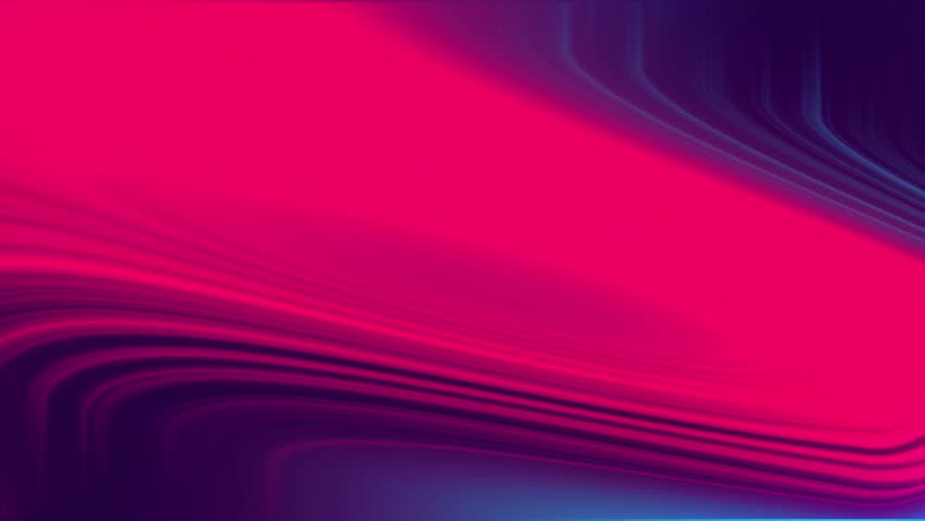 A vibrant abstract background featuring a smooth, swirling gradient of magenta and blue with flowing lines and soft light effects.
